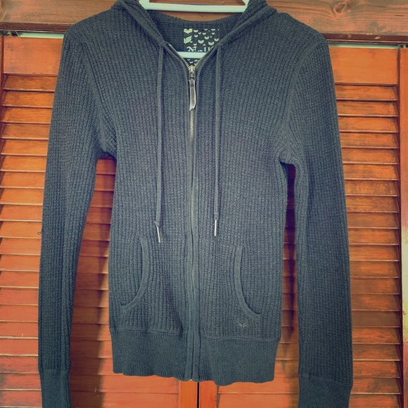 Nollie Sweaters - Hooded zip up sweatshirt